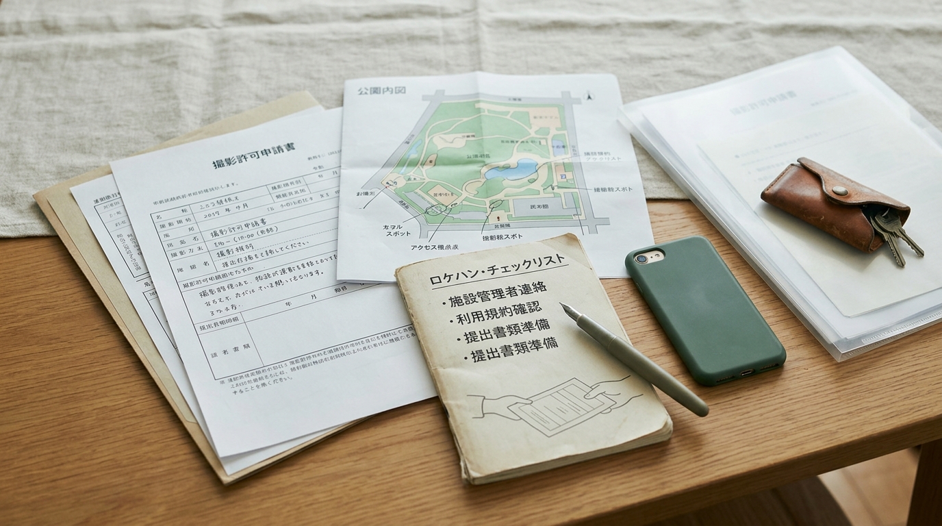 撮影許可の取り方と失敗回避の手順・必要書類まとめ
